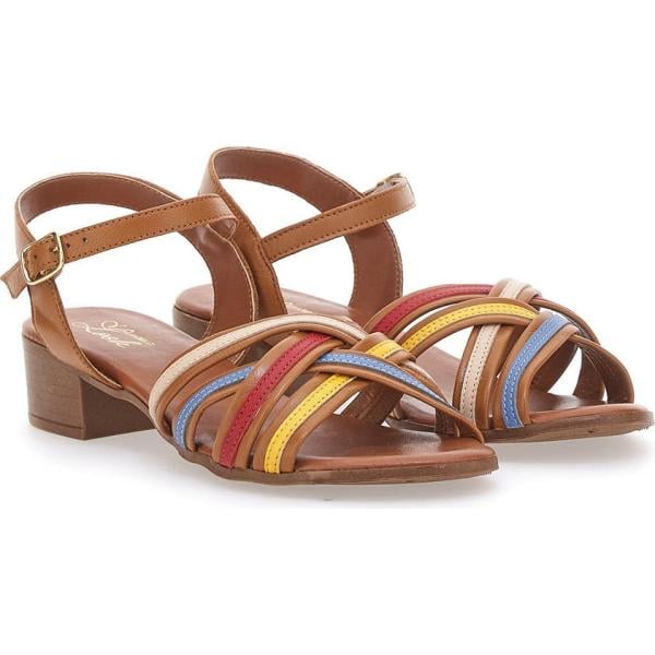 sandali col tacco Pittarello Look marrone