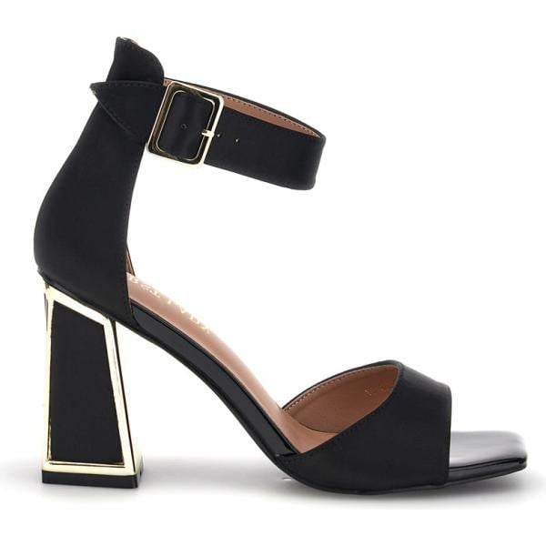 sandali col tacco First Lady nero