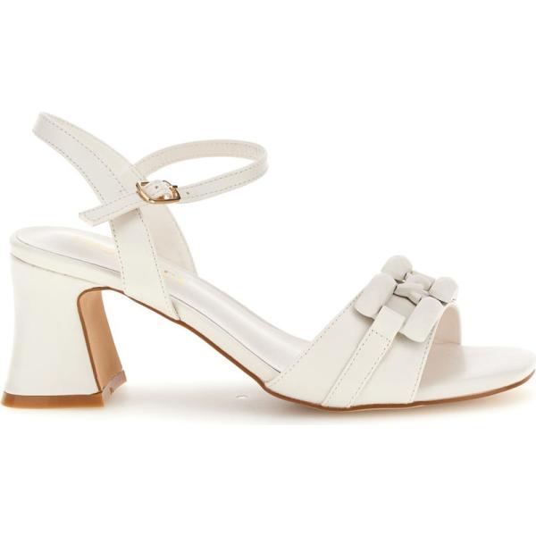 sandali col tacco First Lady bianco