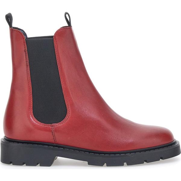stivaletti chelsea Pittarello Glam rosso