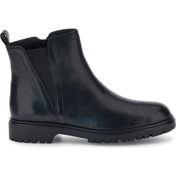 Stivaletti da donna in nero pece in pelle Pittarello