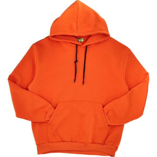 felpe con cappuccio Max Dillan rosso con stampe