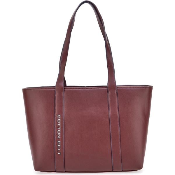 shopping bag Cotton Belt marrone