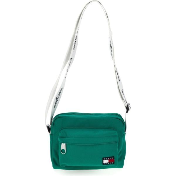 borse a tracolla Tommy Hilfiger verde