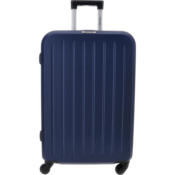 Valigia da donna in blu scuro a righe Prima Riga