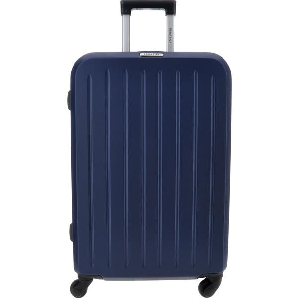 Valigia da donna in blu scuro a righe Prima Riga