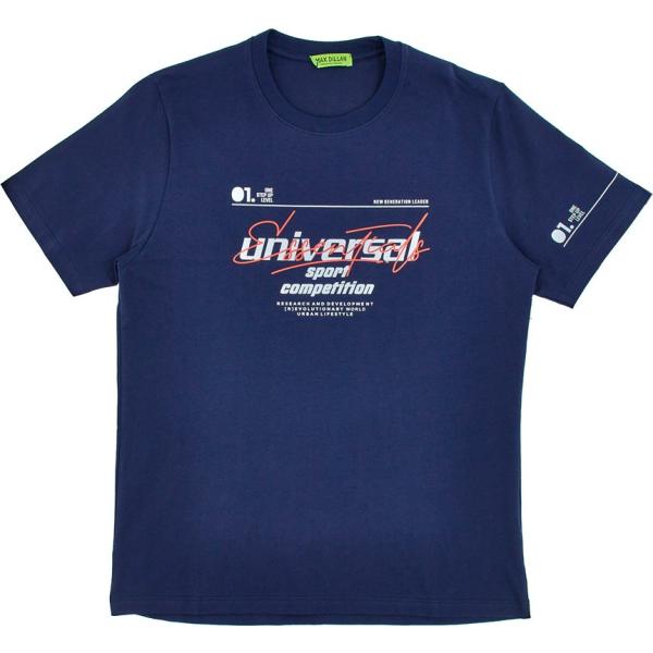 t-shirt Max Dillan blu