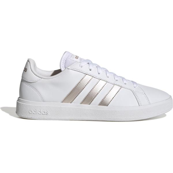 sneakers Adidas bianco a righe