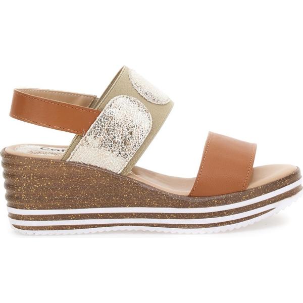 sandali in pelle Cafe Cost multicolore