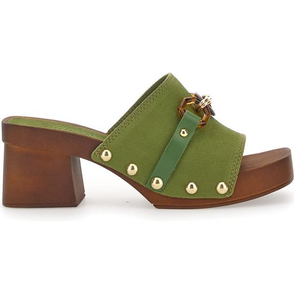 zoccoli Riflessi Moda verde