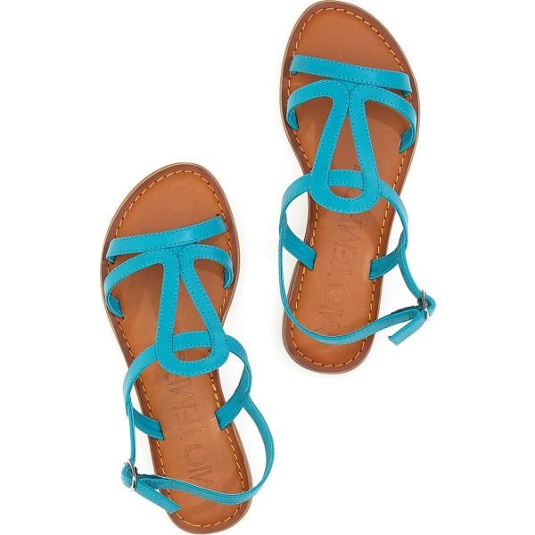 sandali in pelle Mio Tempo marrone