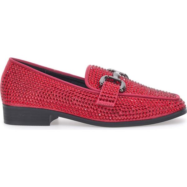 mocassini Pittarello Glam rosso
