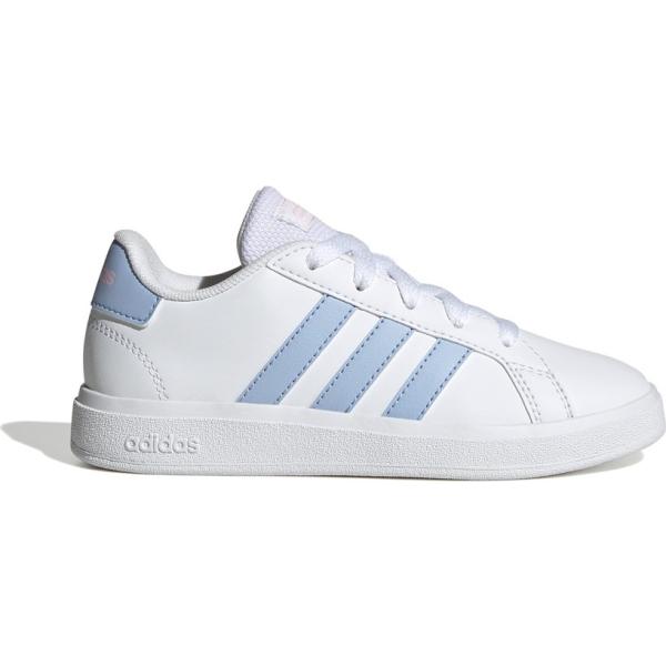 sneakers Adidas bianco a righe