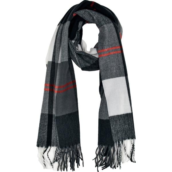sciarpe Class grigio a quadri