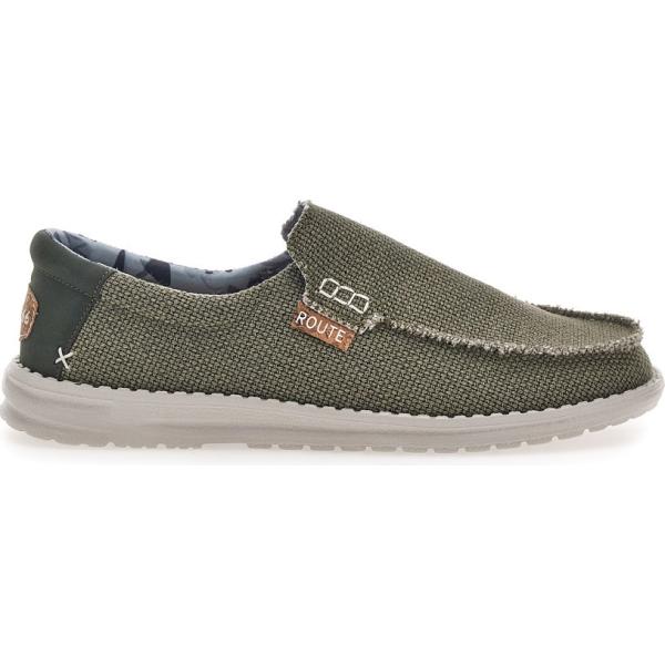 scarpe stringate Route 66 verde