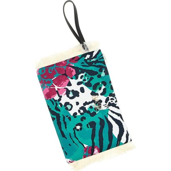 pochette Basile multicolore a fiori