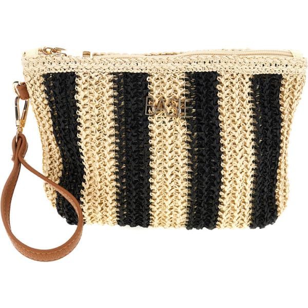 pochette Basile multicolore a righe