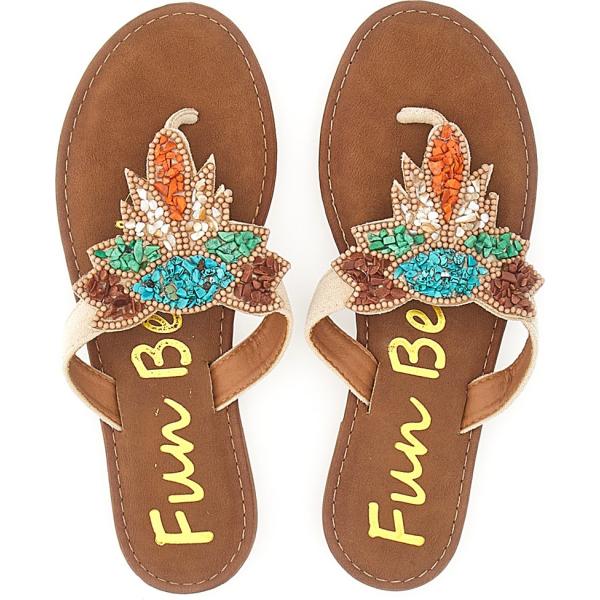 ciabatte Fun Beach marrone