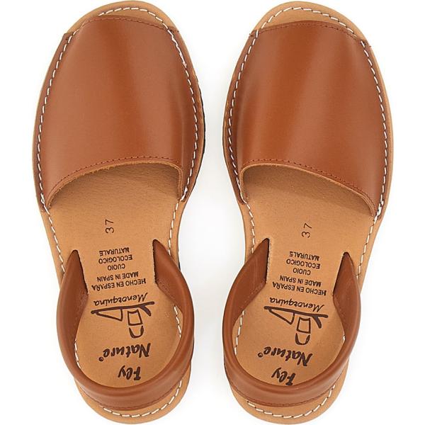 sandali in pelle Fly Nature marrone