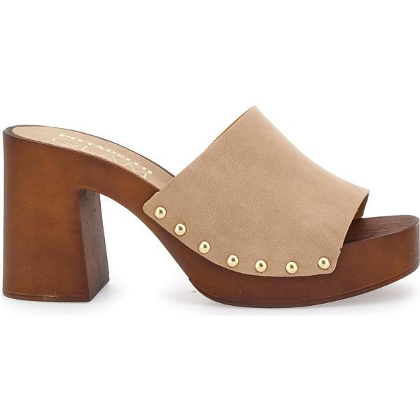 zoccoli Pittarello multicolore a fiori