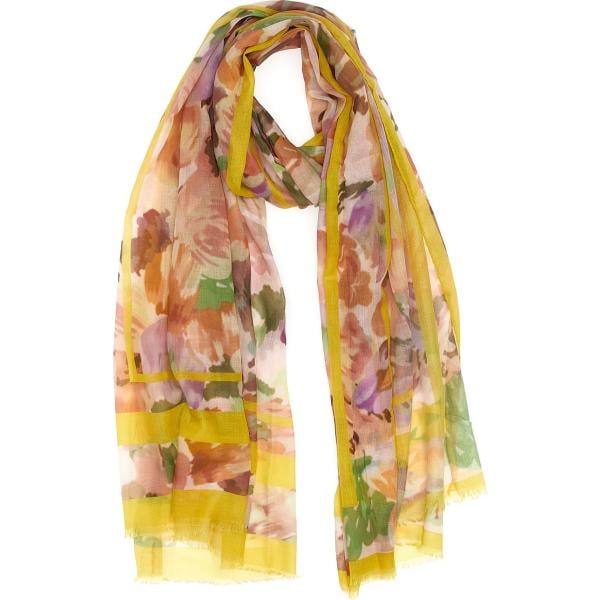 sciarpe Gmv marrone a fiori