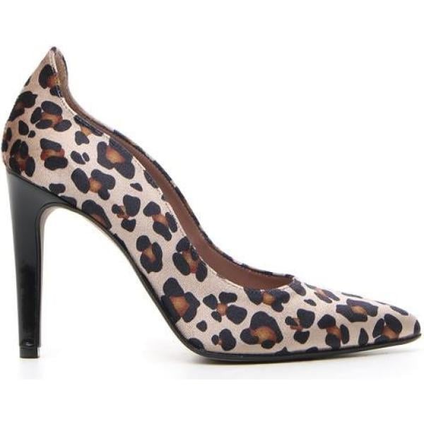Scarpe beige e oro Pittarello nero animalier