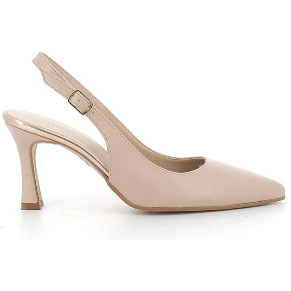 sandali in pelle Hodea marrone