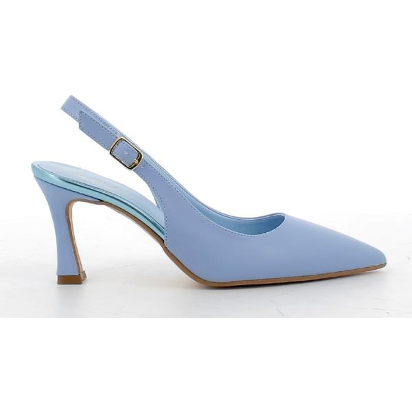 sandali in pelle Hodea bianco
