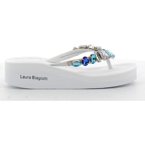 infradito Laura Biagiotti bianco