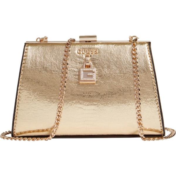 clutch Guess marrone