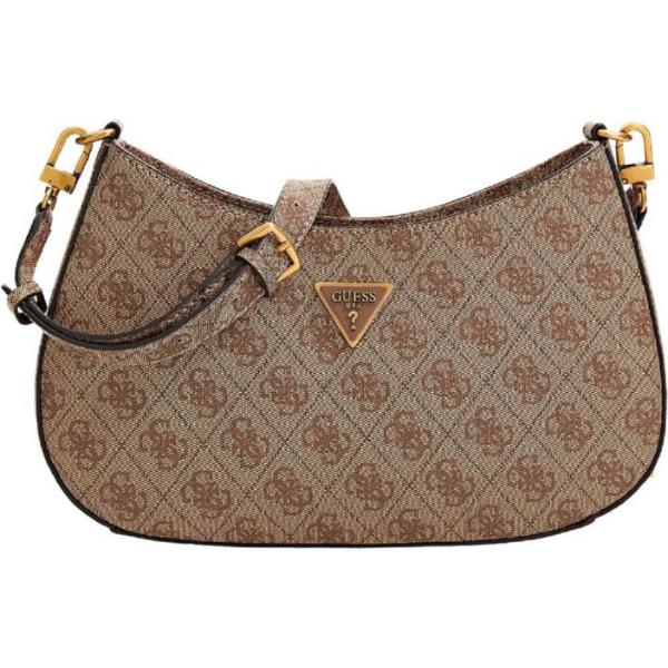 borse a tracolla Guess marrone