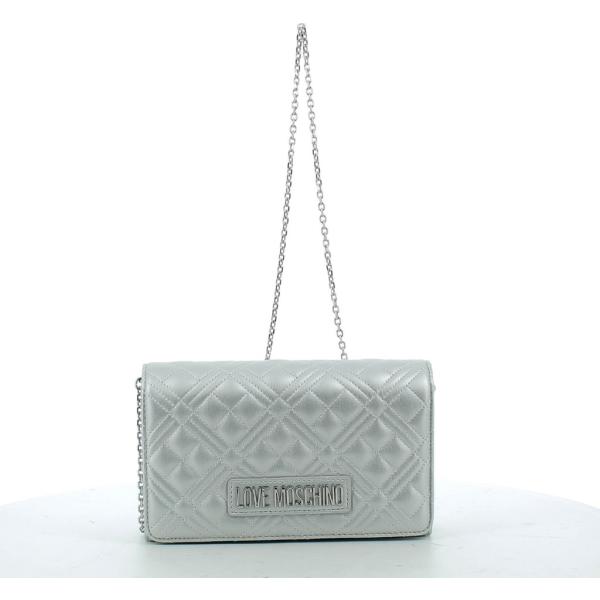 clutch Love Moschino bianco