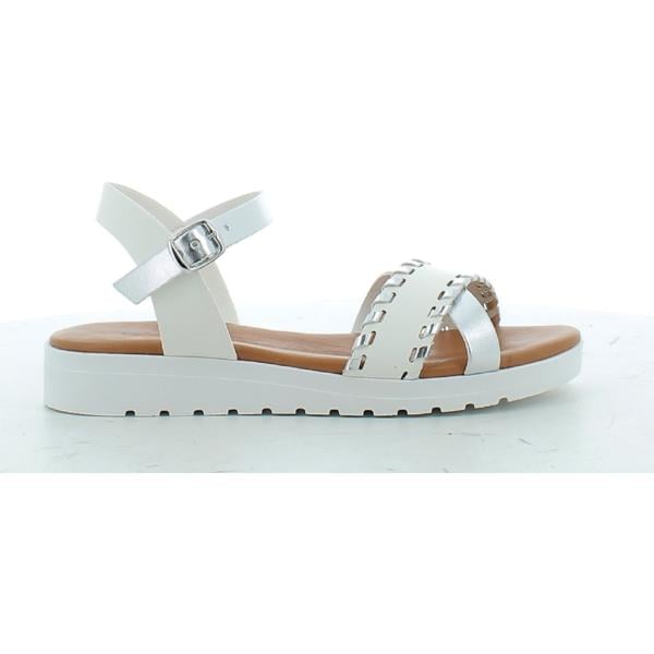 sandali in pelle Hodea bianco