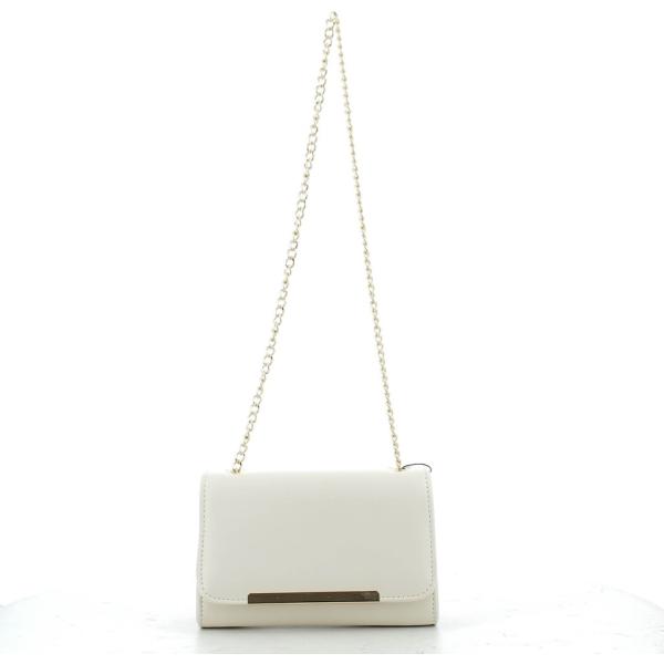 clutch Giulia De Mille bianco