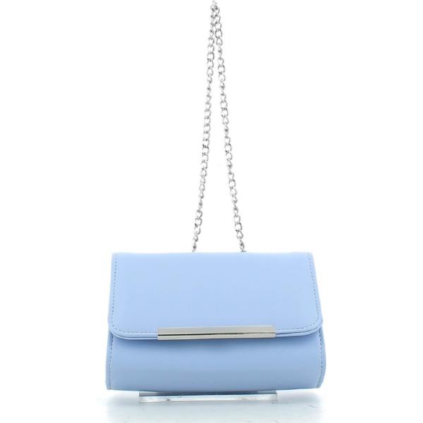clutch Giulia De Mille blu