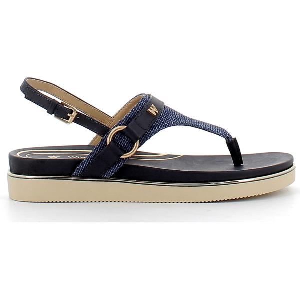 sandali in pelle Wrangler multicolore