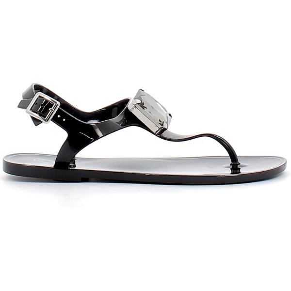 sandali in pelle Cafe Noir multicolore