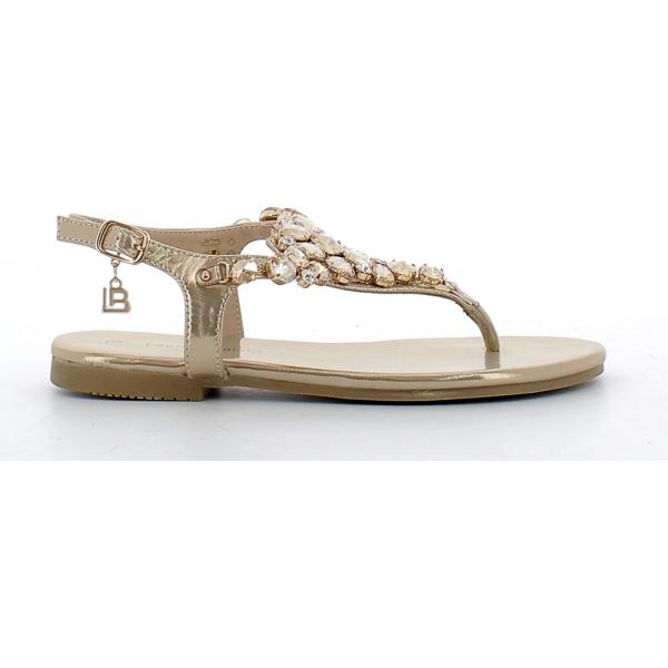 sandali in pelle Laura Biagiotti bianco