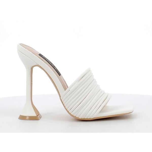 sandali in pelle Hodea bianco