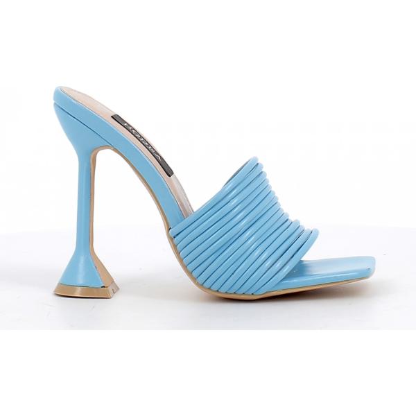sandali in pelle Hodea bianco