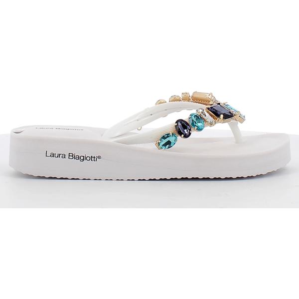 infradito Laura Biagiotti bianco