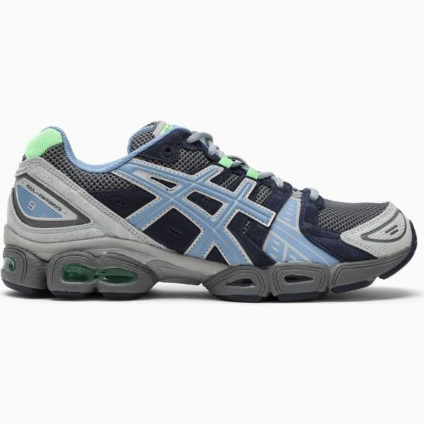 sneakers Asics grigio con stampe