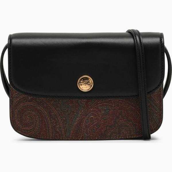 borse a tracolla Etro nero paisley