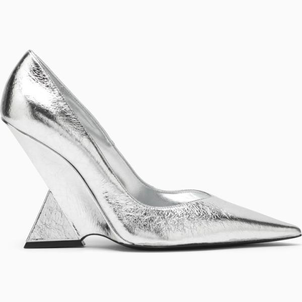 scarpe col tacco The Attico grigio