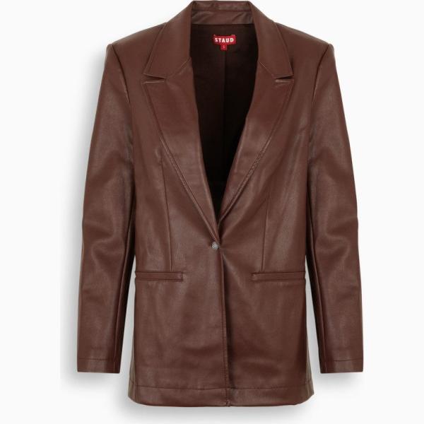 blazer Staud marrone