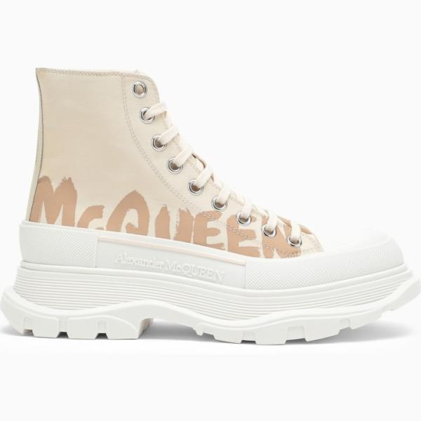 stivaletti Alexander McQueen bianco