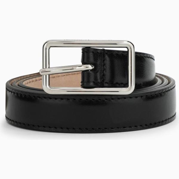 cinture Alexander McQueen nero