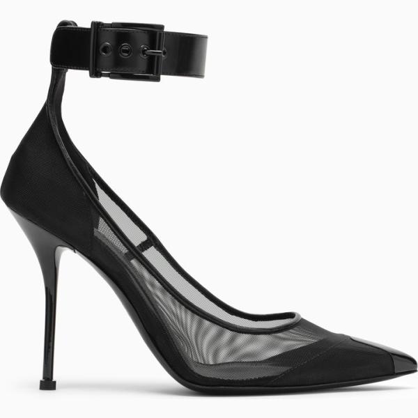 décolleté Alexander McQueen nero