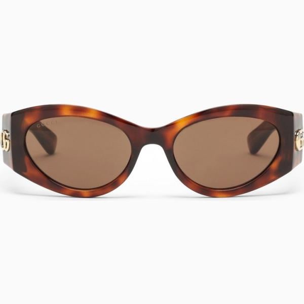 occhiali da sole Gucci marrone