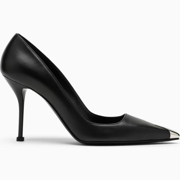 décolleté Alexander McQueen nero